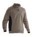 5401 Sweatshirt 1/2-zip khaki/black