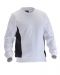 5402 Sweatshirt white/black