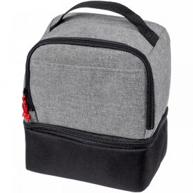 Dual cube cooler bag 6L Grey
