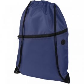 Oriole zippered drawstring backpack 5L navy