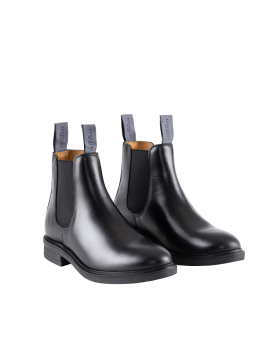 W's Chelsea Leather Boots Black