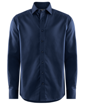 Plainton Shirt Regular Navy Blue