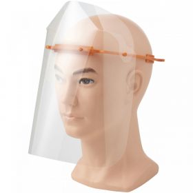 Protective face visor - Large ORANGE