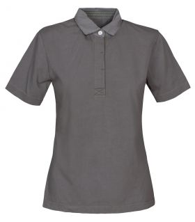 Amherst vintage polo Woman faded grey