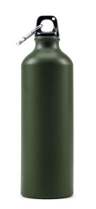 Water Bottle Aluminum Dark Green