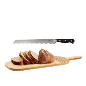 Wenge bread knife with cutting board