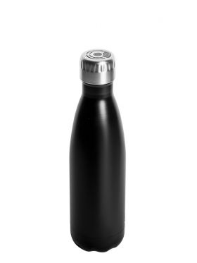 Steel bottle with speaker