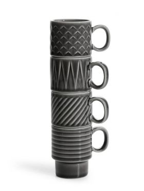 Coffee & More espresso mug, 4-pcs