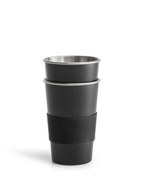 Steel mug, 2-pcs