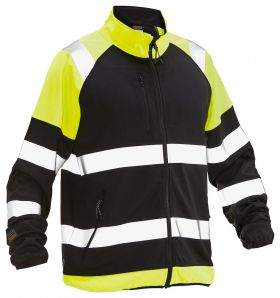 5127 Softshell Light Jacket Hi-Vis black/yellow