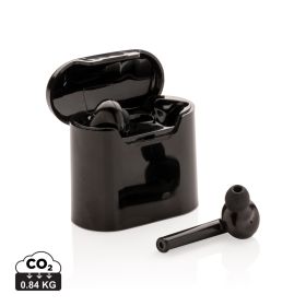Liberty wireless earbuds in charging case Black