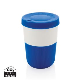 PLA cup coffee to go 380ml Blue