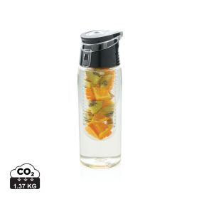 Lockable infuser bottle Transparent