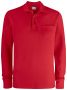 Basic Polo LS Pocket Red