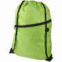 Oriole zippered drawstring backpack 5L Lime
