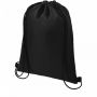 Oriole 12-can drawstring cooler bag 5L Solid black
