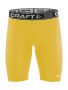Pro Control Compression Short Tights Sweden Yellow