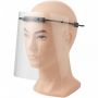 Protective face visor - Medium Solid black