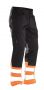 2314 Service Trousers Hi-Vis black/orange