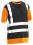 5126 T-shirt Hi-Vis black/orange
