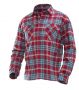 5138 Flannel Shirt red/blue