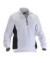5401 Sweatshirt 1/2-zip white/black