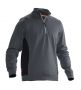 5401 Sweatshirt 1/2-zip dark grey/black