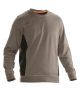 5402 Sweatshirt khaki/black