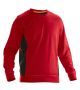 5402 Sweatshirt red/black