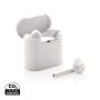 Liberty wireless earbuds in charging case White