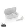 Free Flow TWS earbuds in charging case White
